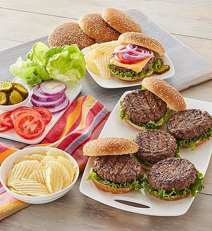 Grass-Fed Beef Burger Patties - 5 oz each